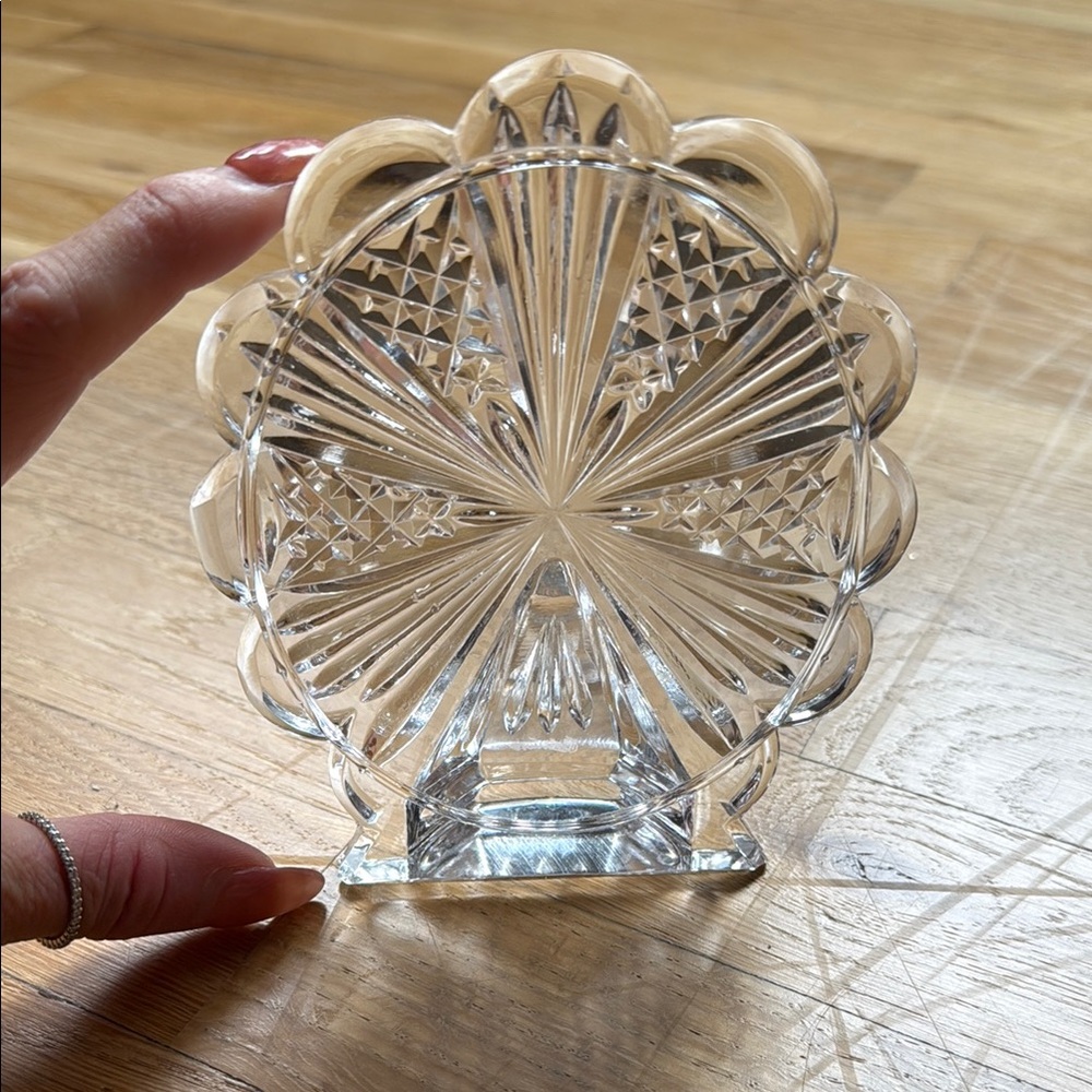 Waterford Elegant Crystal Cut Glass Coaster